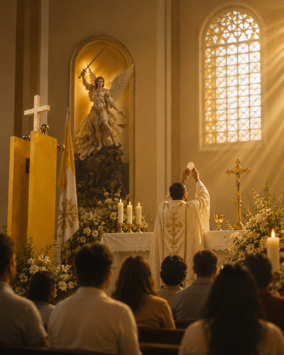 Celebrações no Santuário
